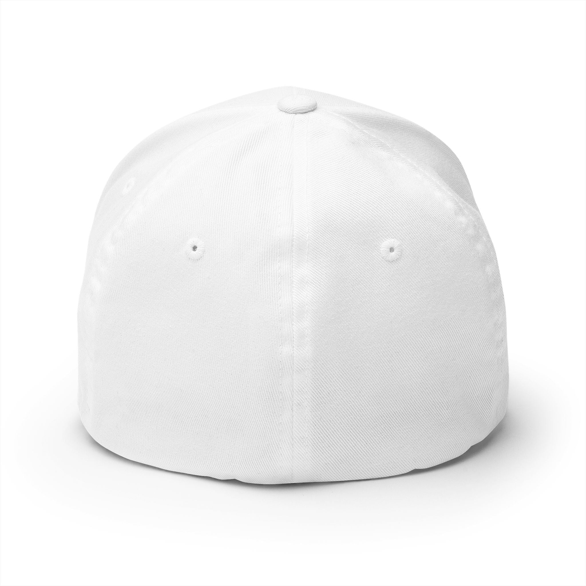 Embroidered 'Fe' Gold Letter Cap — Minimalist Metallica-Inspired Baseball Hat