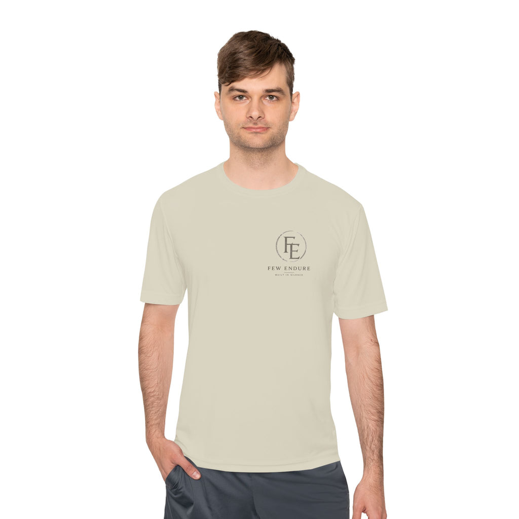 No Easy Miles Running Tee — Adventure Graphic Moisture‑Wicking Shirt