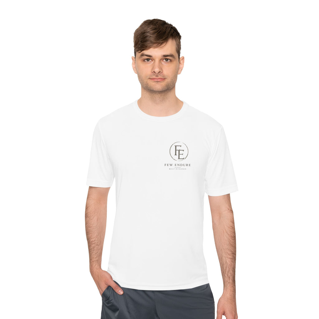 No Easy Miles Running Tee — Adventure Graphic Moisture‑Wicking Shirt