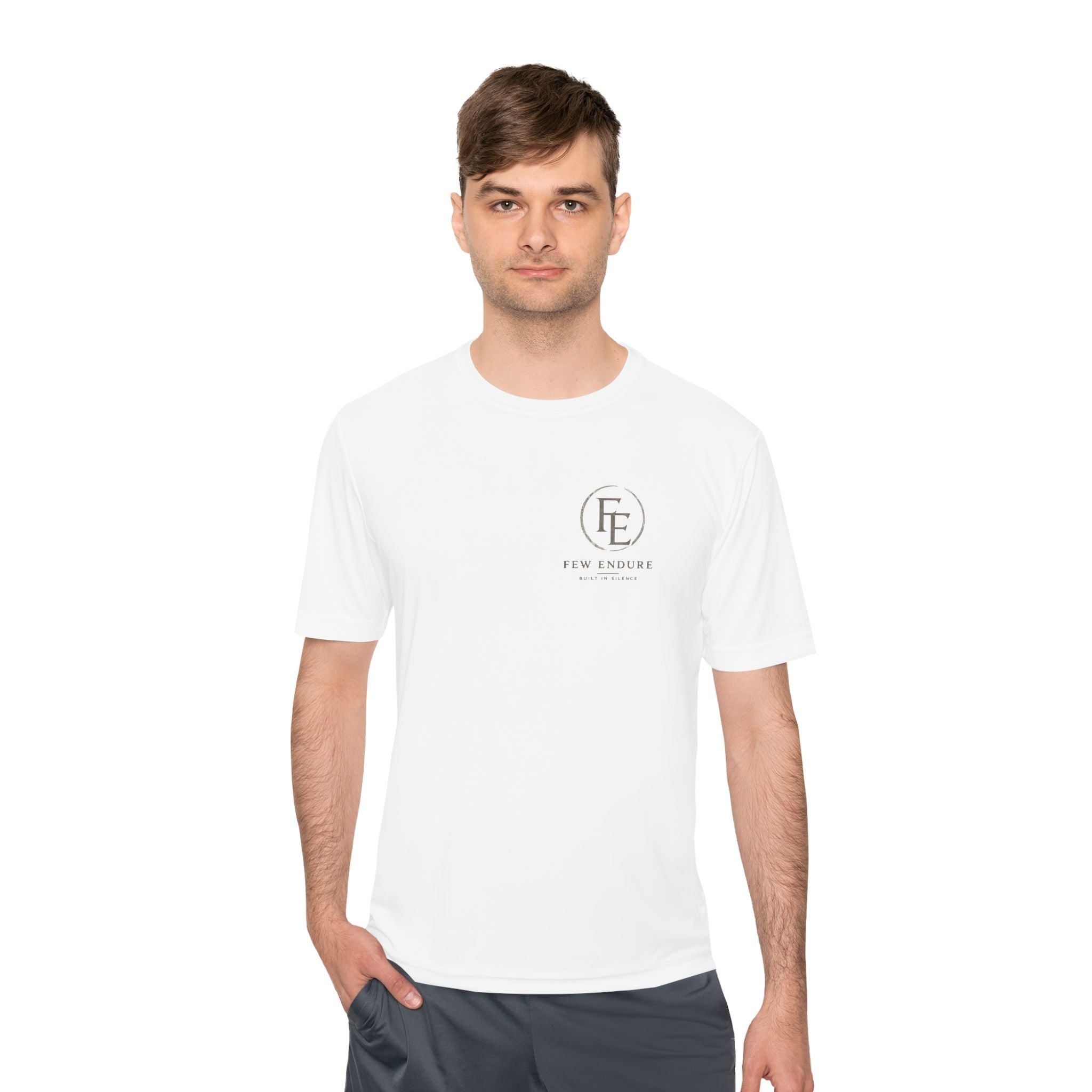 No Easy Miles Running Tee — Adventure Graphic Moisture‑Wicking Shirt