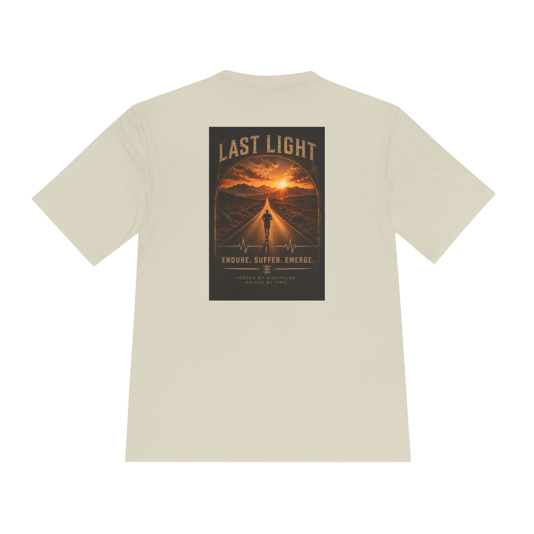 Last Light Graphic Tee — Sunset Road Poster Design