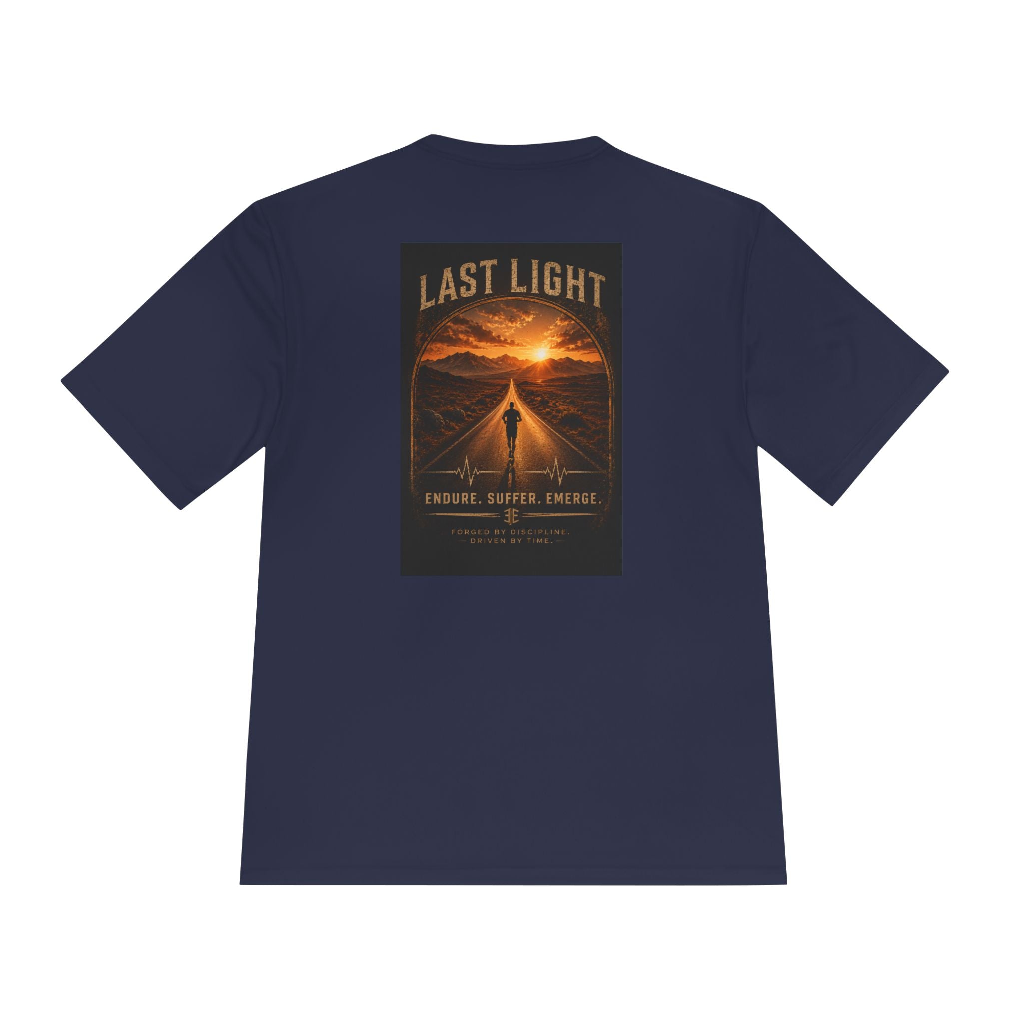 Last Light Graphic Tee — Sunset Road Poster Design