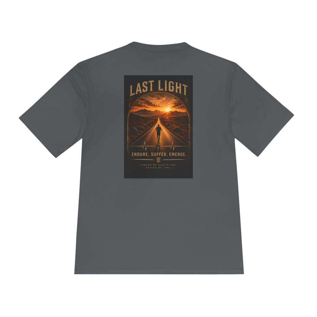 Last Light Graphic Tee — Sunset Road Poster Design