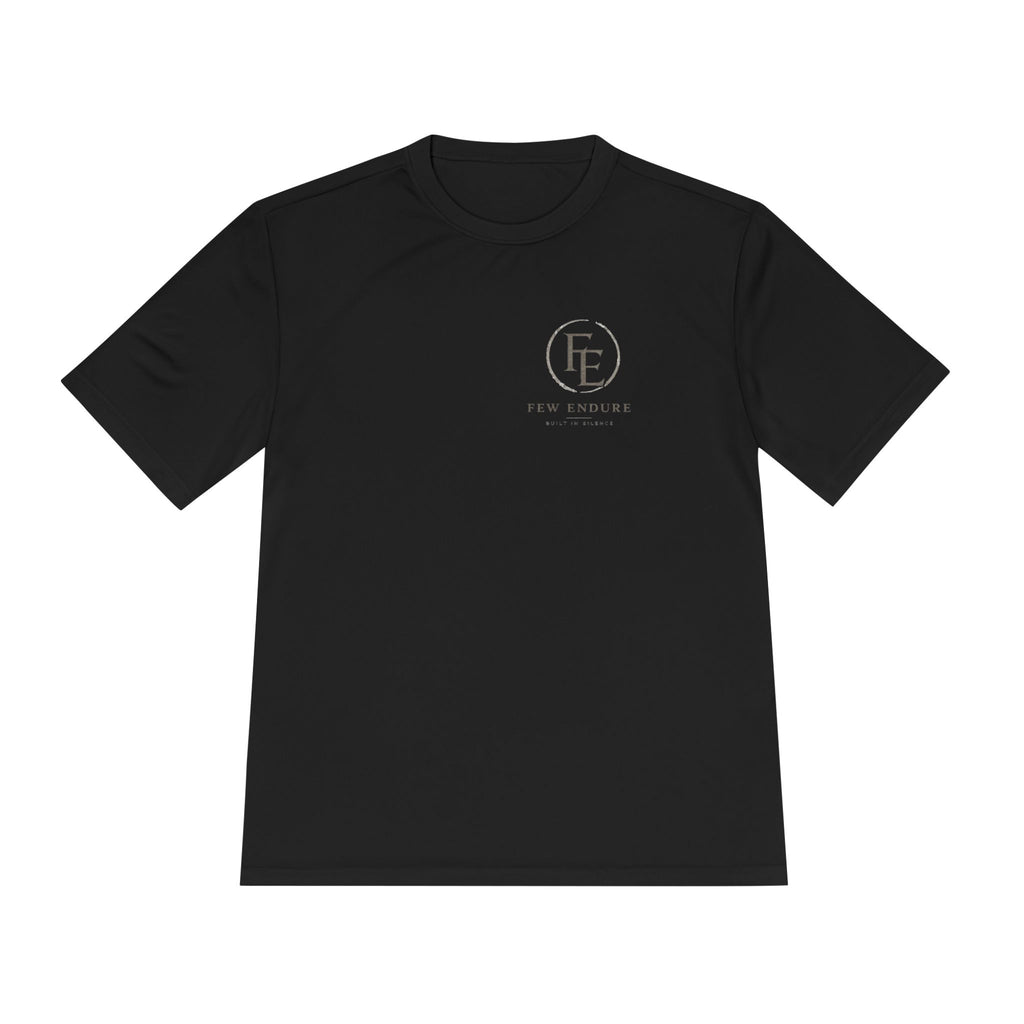 No Easy Miles Running Tee — Adventure Graphic Moisture‑Wicking Shirt
